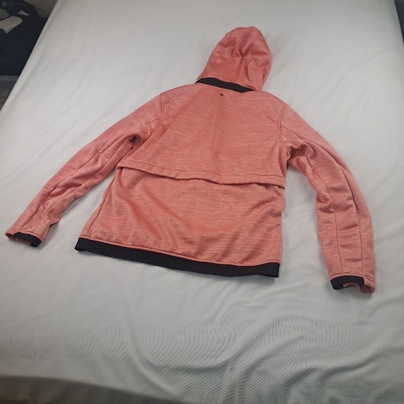 Horse Pilot Women's Long Sleeve Fleece Hoodie Jacket Tempest Pink Size L - Picture 14 of 14